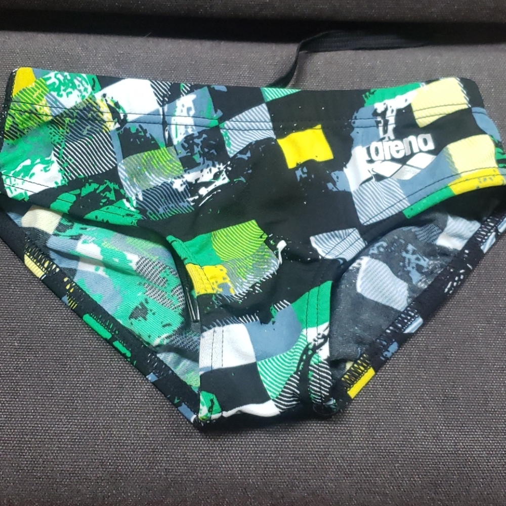 Barena Kids Swim Trunks Mahogany youth Brief Size 22